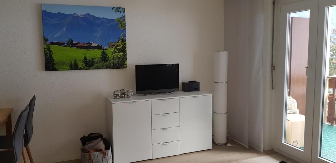 Modernes Wohlfuehlstudio Im Haus Eldorado Mit Traumaussicht Leukerbad Exterior photo